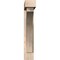 Ekena Millwork Thorton Block Smooth Bracket w/ Offset Brace, Douglas Fir, 5 1/2"W x 28"D x 32"H BKT0604X28X32THR05SDF - alternate 2